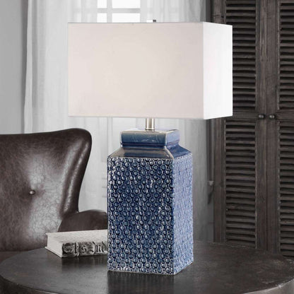 Uttermost - Pero Sapphire Blue Lamp - 27229-1 veiw 2