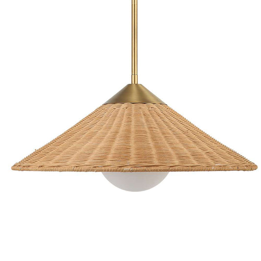 Uttermost - Phuvinh 1 Light Rattan Shade Pendant - 21590 veiw 2