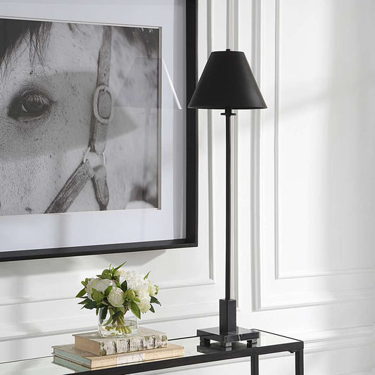 Uttermost - Pilot Black Buffet Lamp - 30153-1 veiw 2