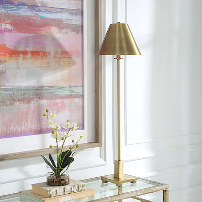 Uttermost - Pilot Brass Buffet Lamp - 30154-1 veiw 2