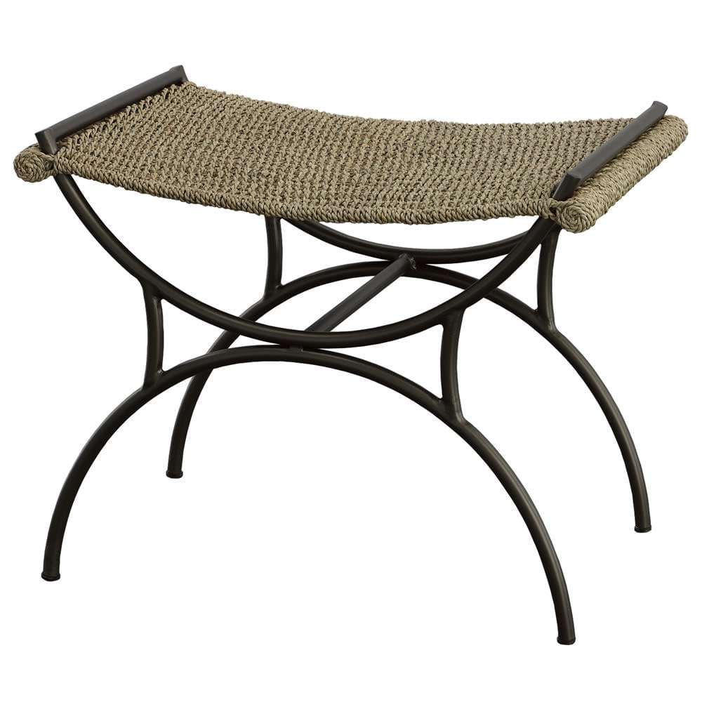 Uttermost - Playa Seagrass Small Bench - 23770 veiw 3