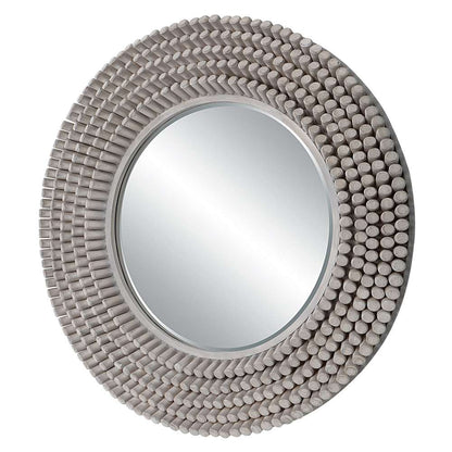 Uttermost - Portside Round Gray Mirror - 09873 veiw 3