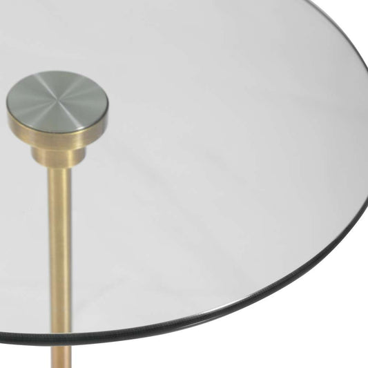 Uttermost - Portsmouth Round Accent Table - 25130 veiw 2
