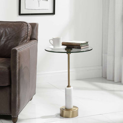 Uttermost - Portsmouth Round Accent Table - 25130 veiw 4