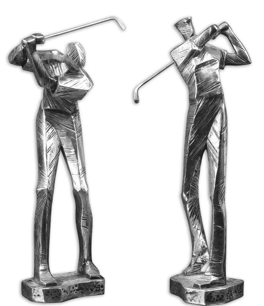 Uttermost - Practice Shot Metallic Statues, Set/2 - 19675 veiw 2