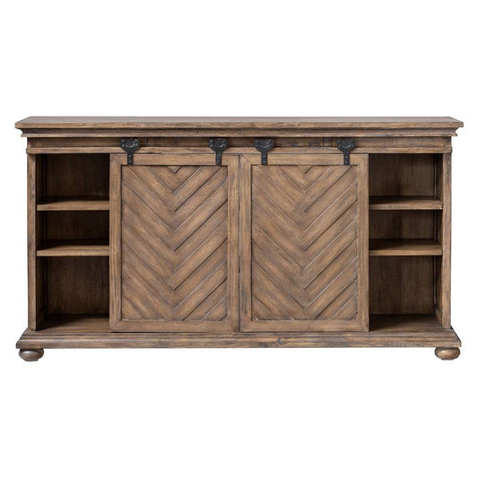 Uttermost - Primalia Barn Door Media Console - 25445 veiw 1