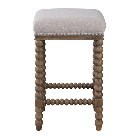 Uttermost - Pryce Wooden Counter Stool - 23495 veiw 1