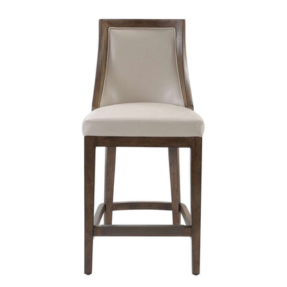 Uttermost - Purcell Leather Counter Stool - 23501 veiw 1
