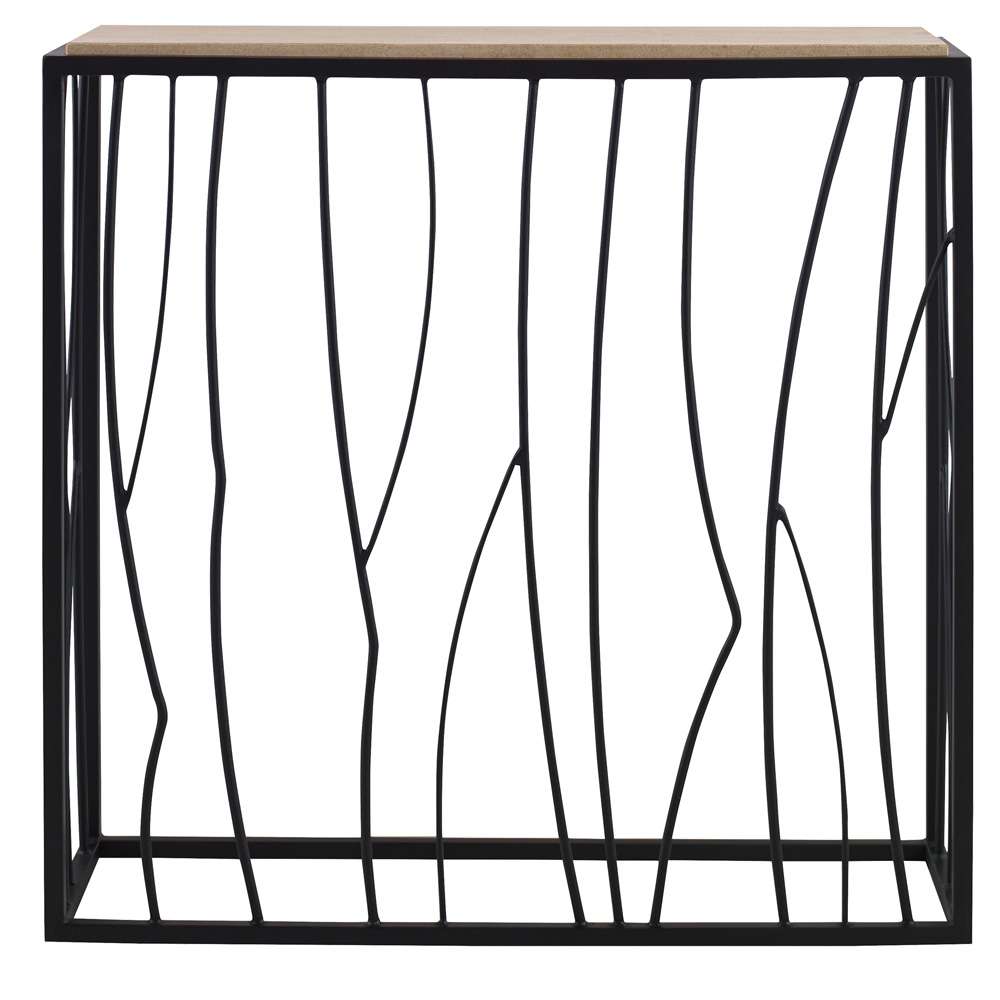 Uttermost - Reed Travertine Console Table - 25104 veiw 1