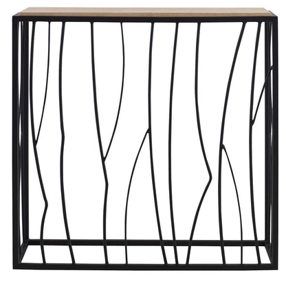 Uttermost - Reed Travertine Console Table - 25104 veiw 1