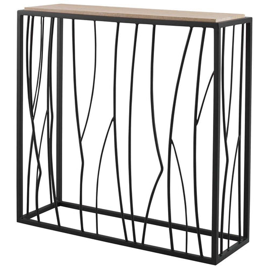 Uttermost - Reed Travertine Console Table - 25104 veiw 2