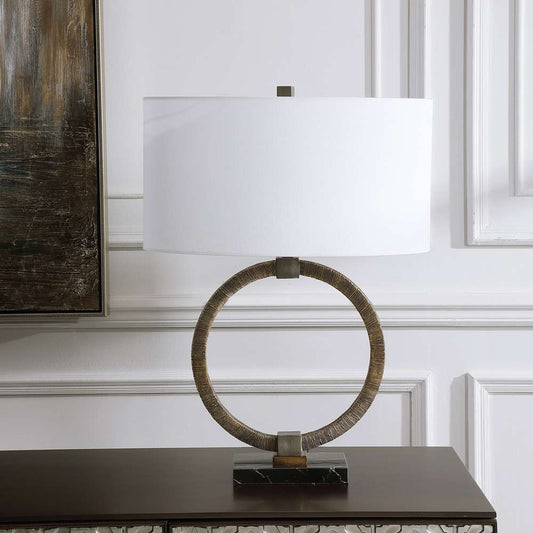 Uttermost - Relic Aged Gold Table Lamp - 28371-1 veiw 2