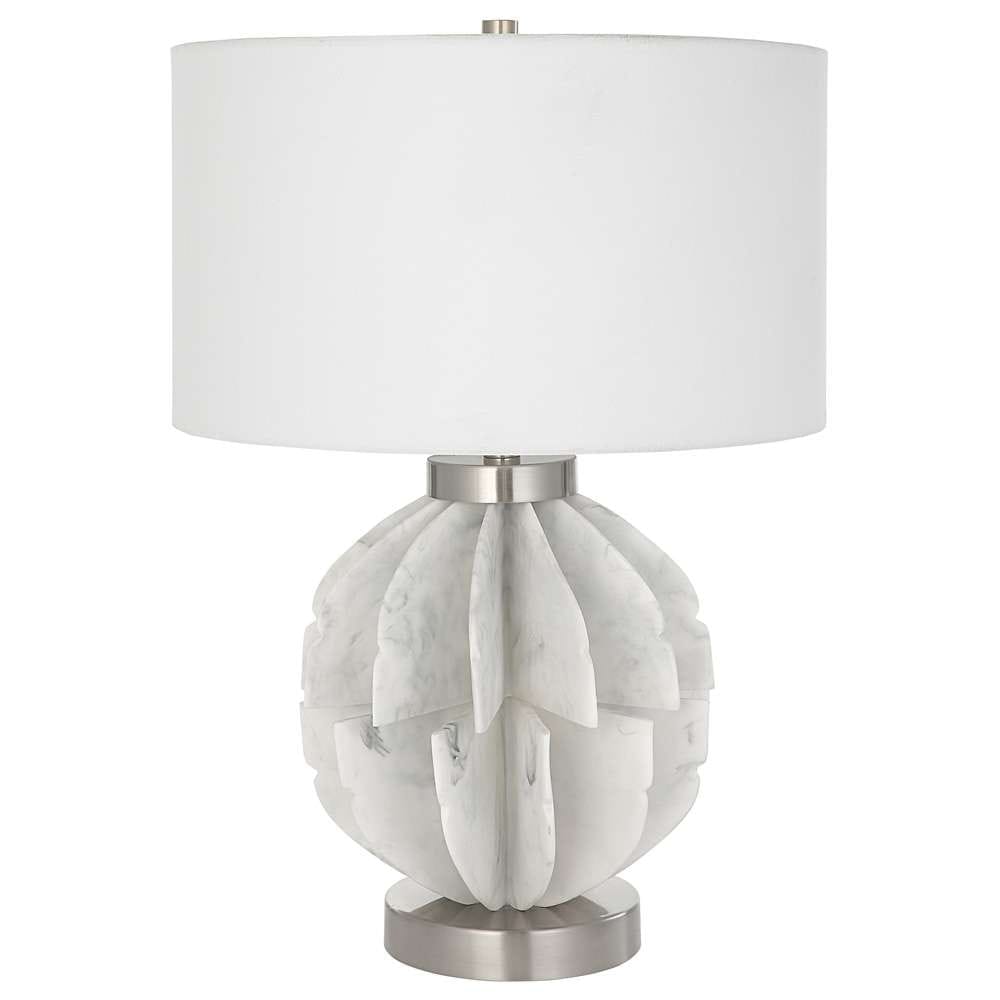 Uttermost - Repetition White Marble Table Lamp - 30015-1 veiw 3