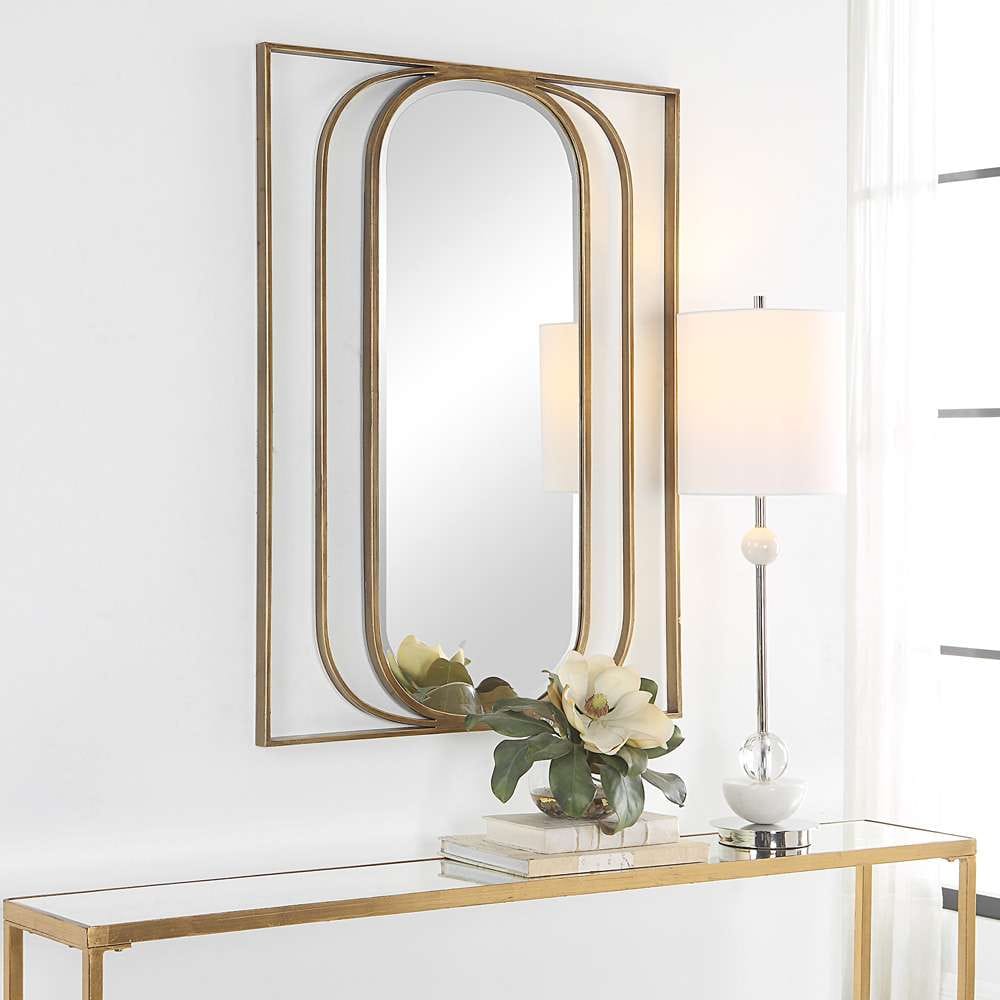 Uttermost - Replicate Contemporary Oval Mirror - 09897 veiw 2