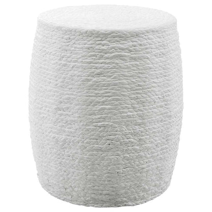 Uttermost - Resort White Accent Stool - 25188 veiw 1