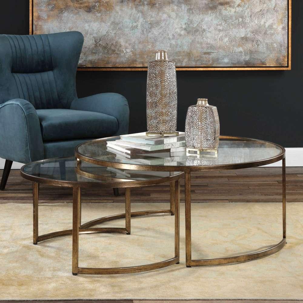 Uttermost - Rhea Nested Coffee Tables (Set of 2) - 24747 veiw 3