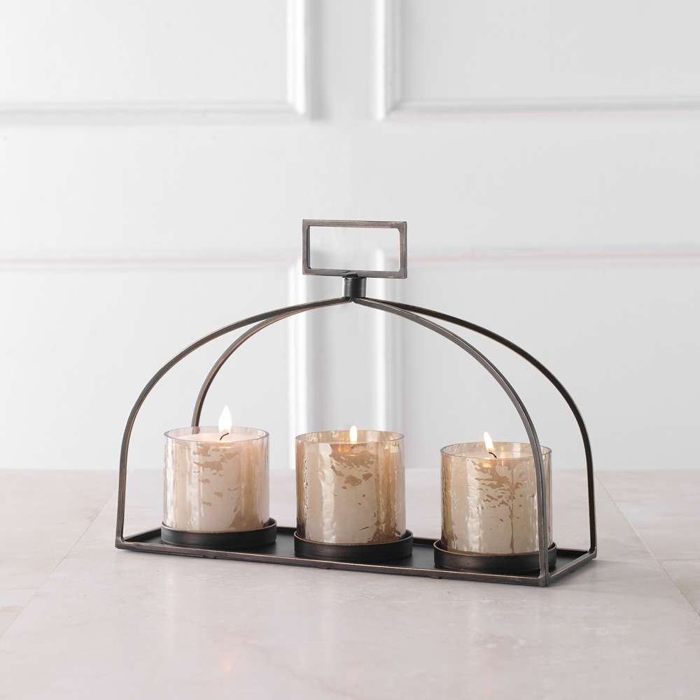 Uttermost - Riad Triple Candleholder - 18040 veiw 2