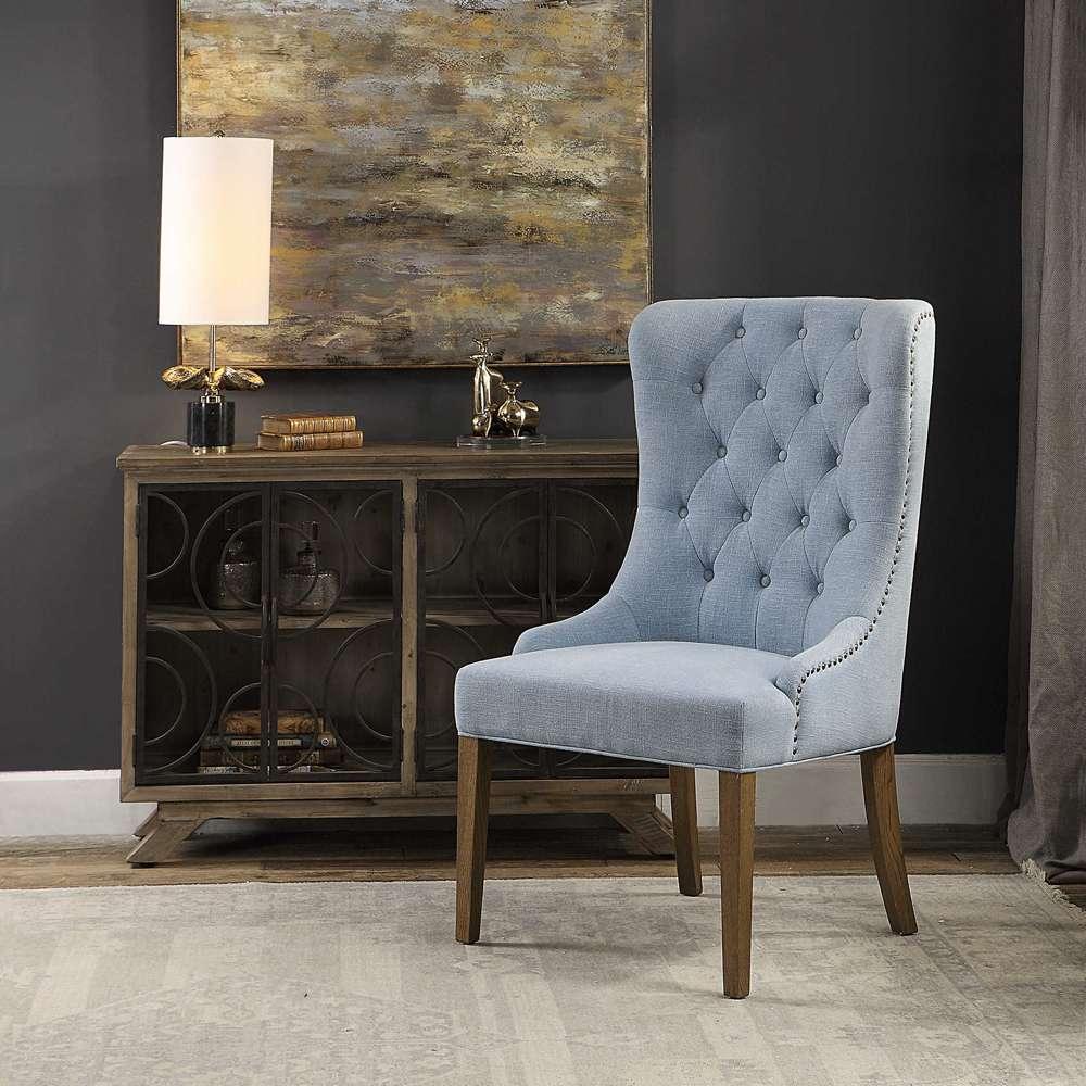 Uttermost - Rioni Tufted Wing Chair - 23473 veiw 4
