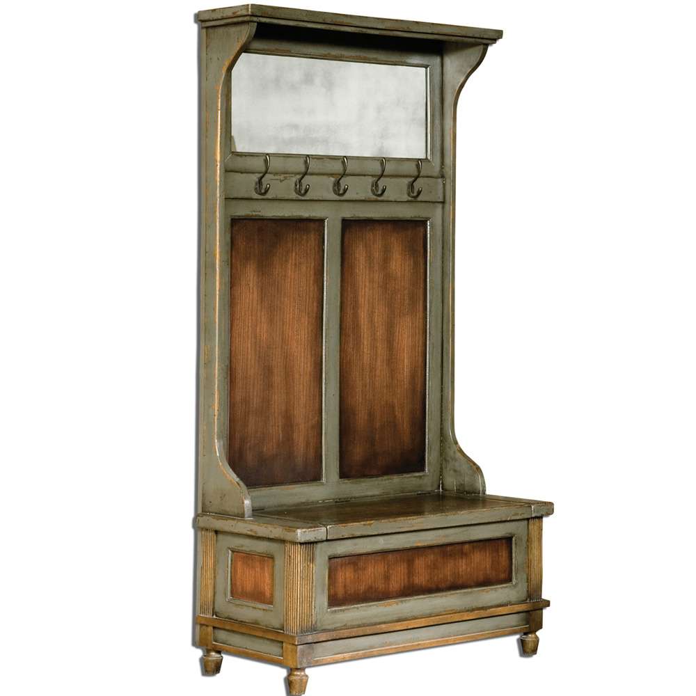 Uttermost - Riyo Distressed Hall Tree - 25561 veiw 1