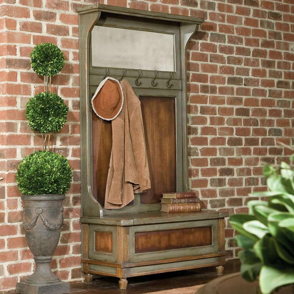 Uttermost - Riyo Distressed Hall Tree - 25561 veiw 2
