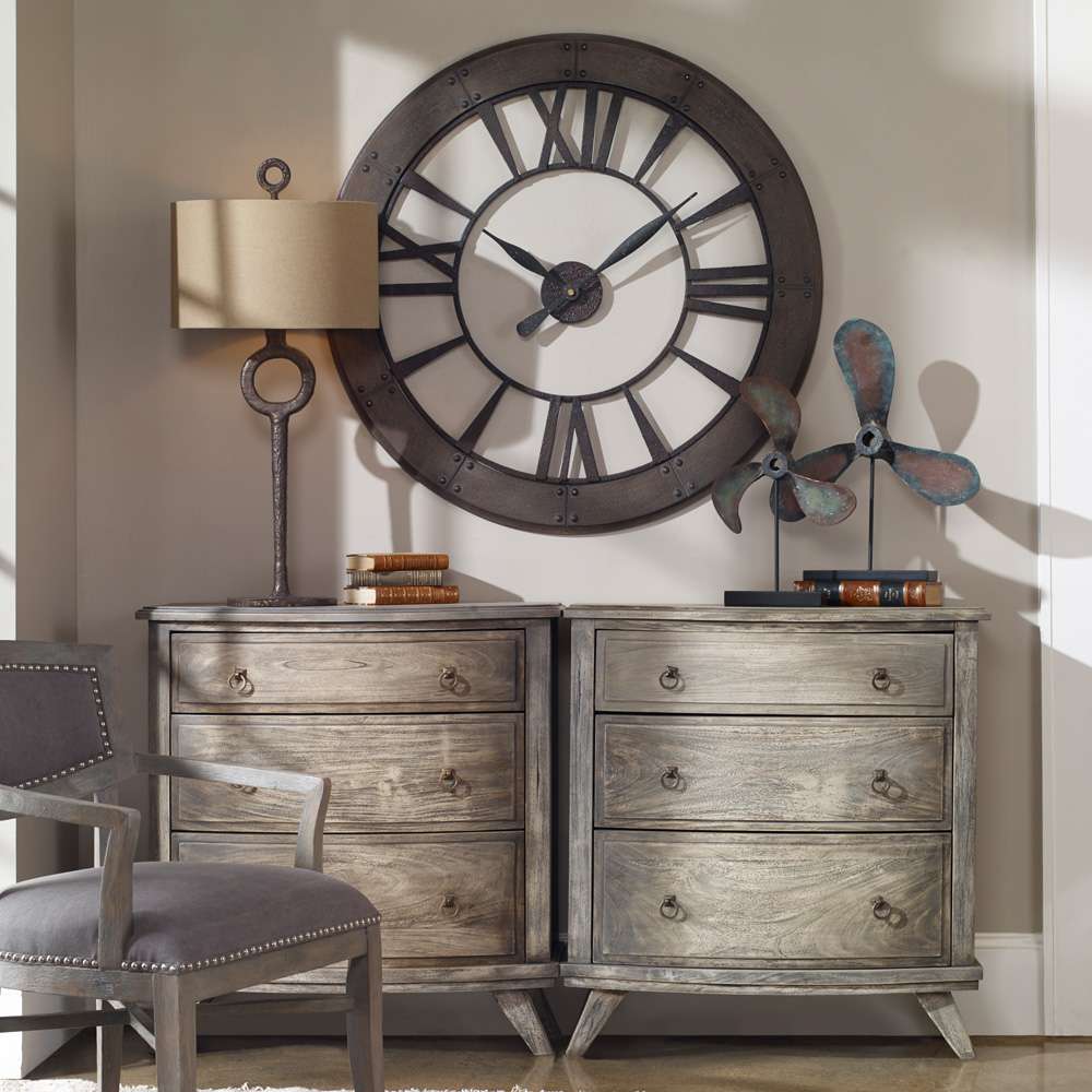 Uttermost - Ronan Wall Clock - 06085 veiw 3