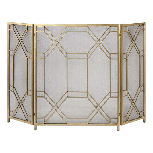 Uttermost - Rosen Gold Fireplace Screen - 18707 veiw 1