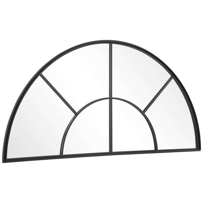Uttermost - Rousseau Iron Window Arch Mirror - 09733 veiw 3