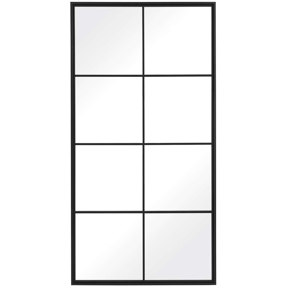 Uttermost - Rousseau Iron Window Mirror - 09732 veiw 1