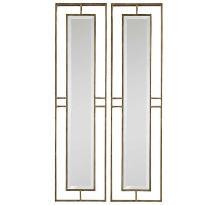 Uttermost - Rutledge Gold Mirrors (Set of 2) - 07082 veiw 1