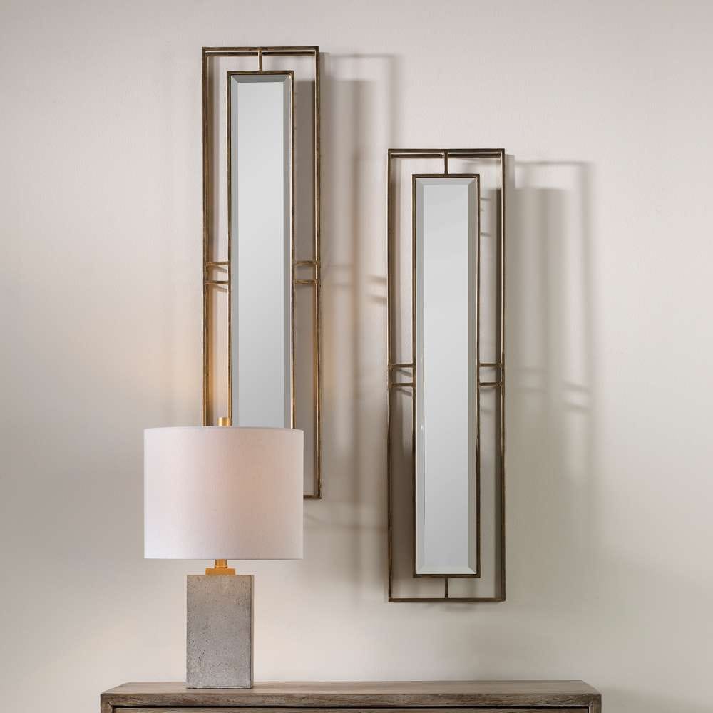 Uttermost - Rutledge Gold Mirrors (Set of 2) - 07082 veiw 4