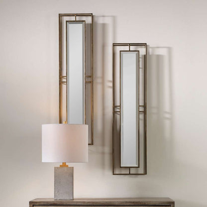 Uttermost - Rutledge Gold Mirrors (Set of 2) - 07082 veiw 4