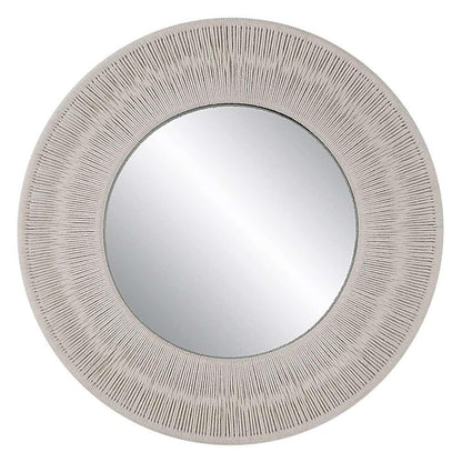 Uttermost - Sailors Knot White Small Round Mirror - 09824 veiw 1