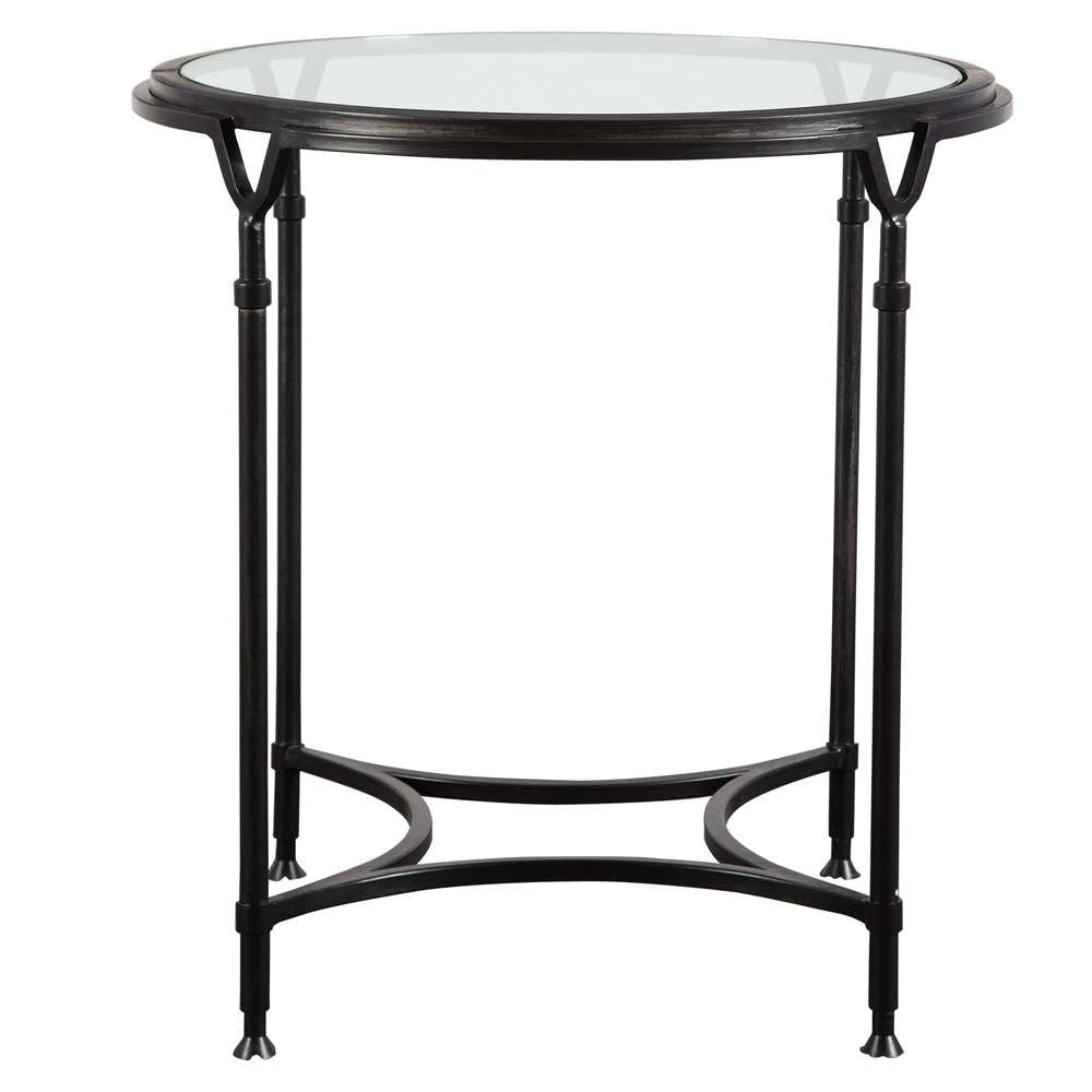 Uttermost - Samson Glass Side Table - 24469 veiw 1