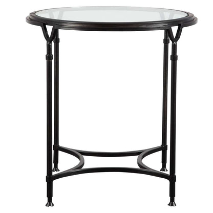 Uttermost - Samson Glass Side Table - 24469 veiw 1