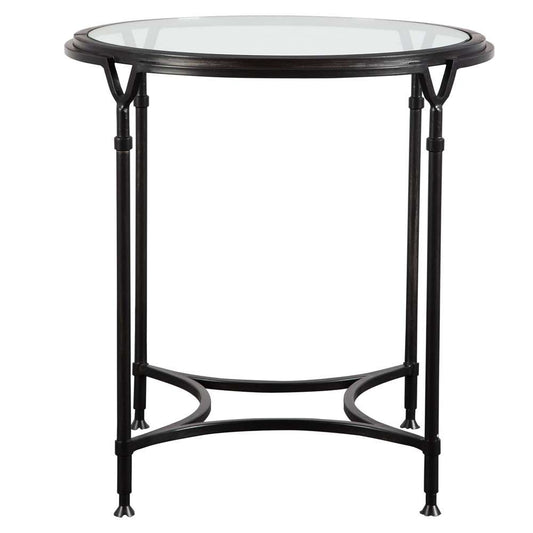 Uttermost - Samson Glass Side Table - 24469 veiw 1