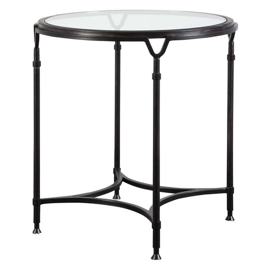 Uttermost - Samson Glass Side Table - 24469 veiw 2