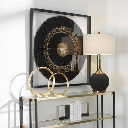 Uttermost - Sandara Black And Gold Shadow Box - 04311 veiw 2