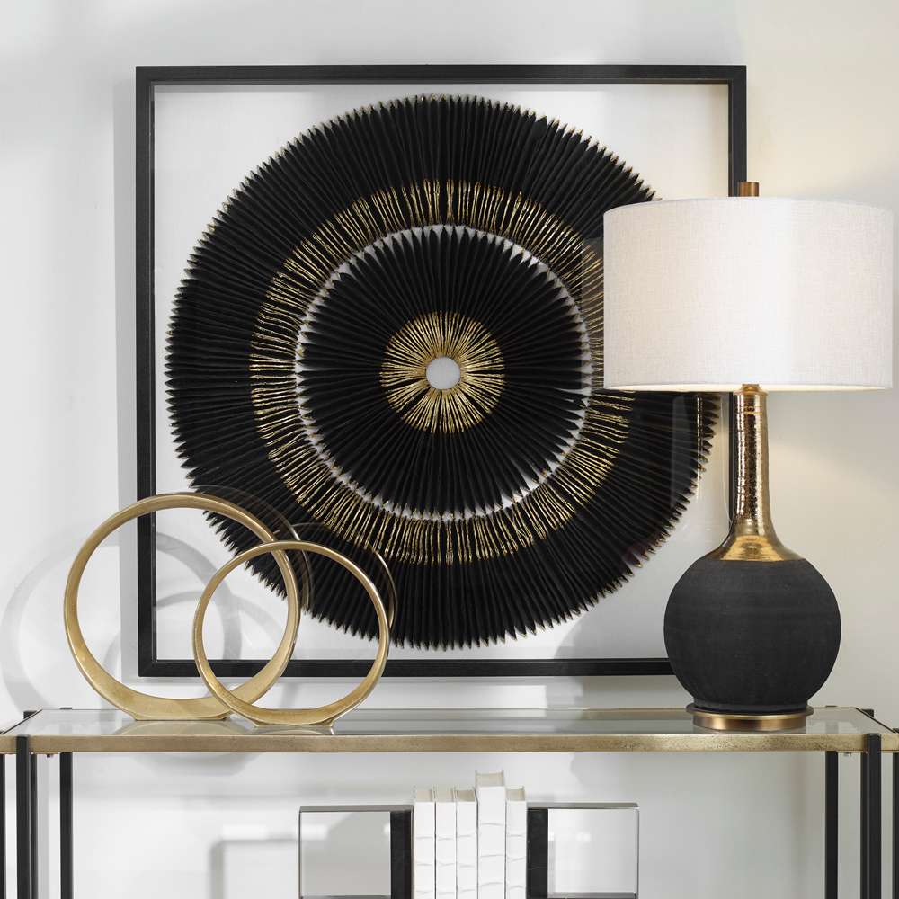 Uttermost - Sandara Black And Gold Shadow Box - 04311 veiw 4