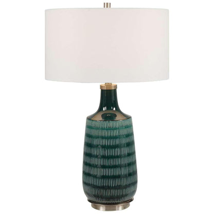 Uttermost - Scouts Deep Green Table Lamp - 28376-1 veiw 1