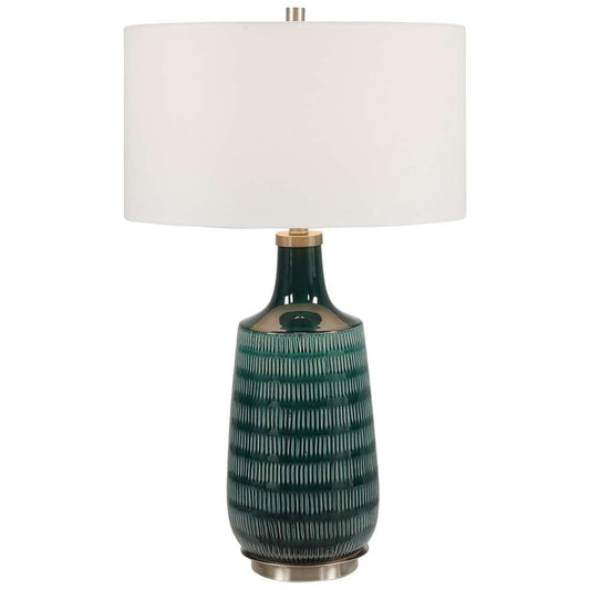 Uttermost - Scouts Deep Green Table Lamp - 28376-1 veiw 1