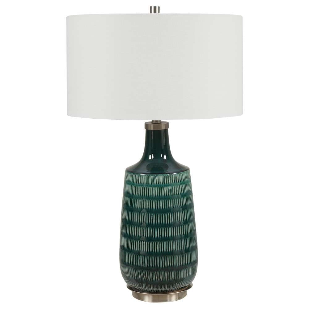 Uttermost - Scouts Deep Green Table Lamp - 28376-1 veiw 3
