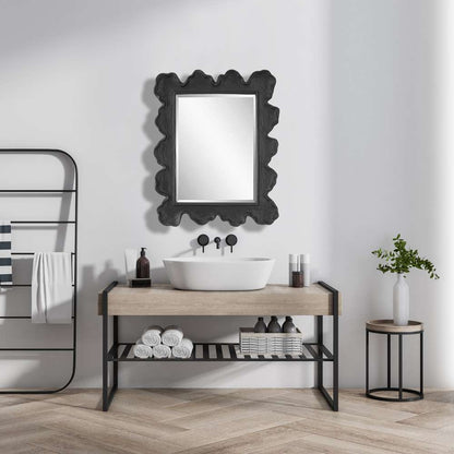 Uttermost - Sea Coral Black Mirror - 09775 veiw 2