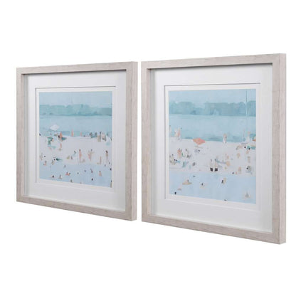 Uttermost - Sea Glass Sandbar Framed Prints, Set/2 - 33695 veiw 3