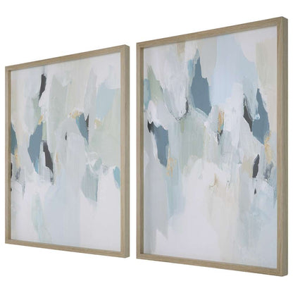 Uttermost - Seabreeze Abstract Framed Canvas Prints Set/2 - 32282 veiw 3