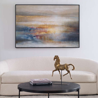 Uttermost - Seafaring Dusk Hand Painted Abstract Art - 32286 veiw 4