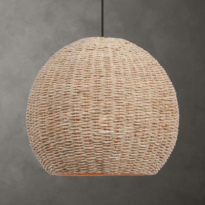 Uttermost -  Seagrass 1 Light Dome Pendant - 21536 veiw 4