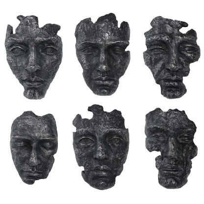 Uttermost - Self-Portrait Metallic Wall Decor, Set/6 - 04350 veiw 1