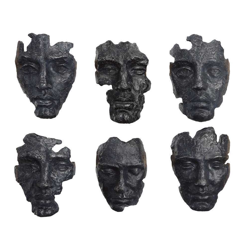 Uttermost - Self-Portrait Metallic Wall Decor, Set/6 - 04350 veiw 3
