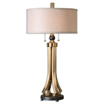 Uttermost - Selvino Brushed Brass Table Lamp - 26631-1 veiw 1