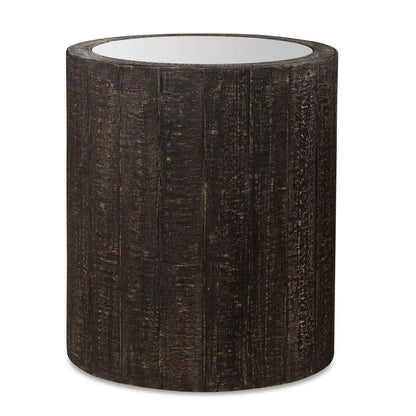 Uttermost - Sequoia Mirrored Drum Table - 25289 veiw 1